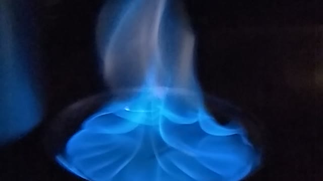 Blue flame