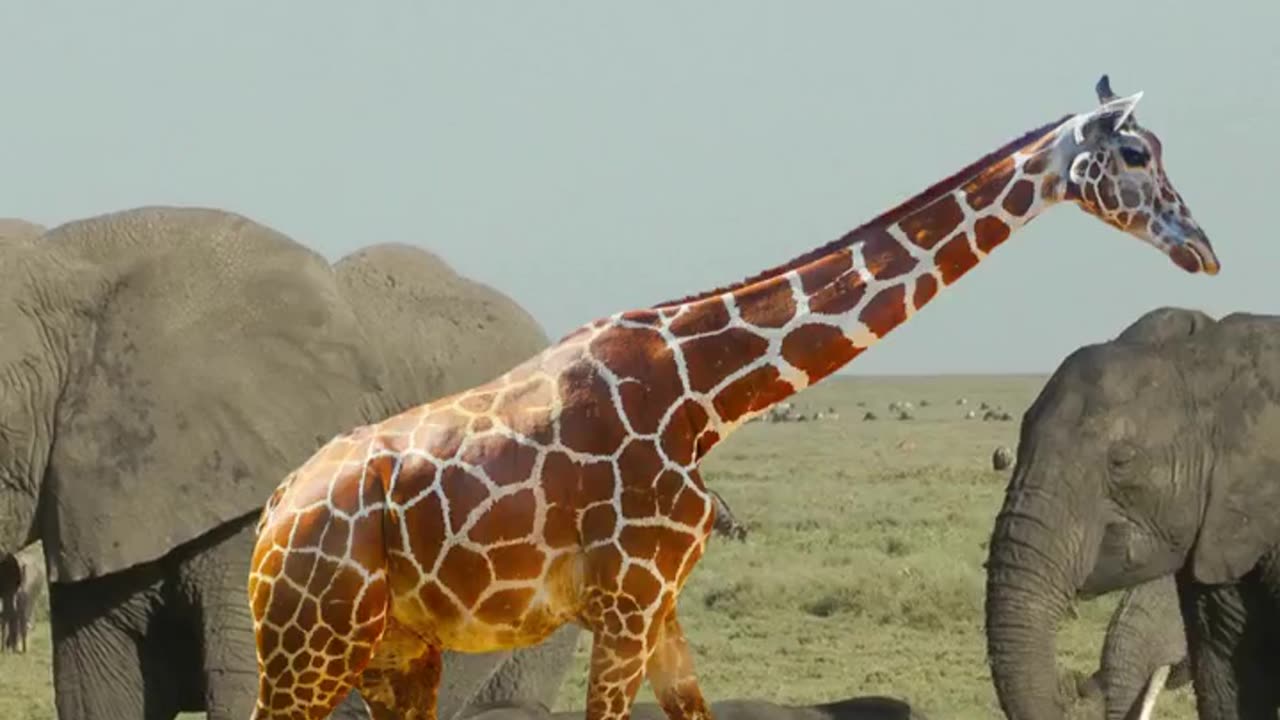 Name That Animal: Giraffe & Elephant