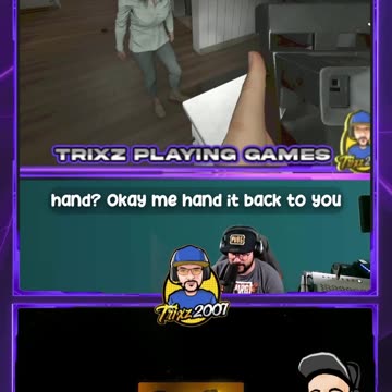 Hands coming in Handy playing phasmophobia