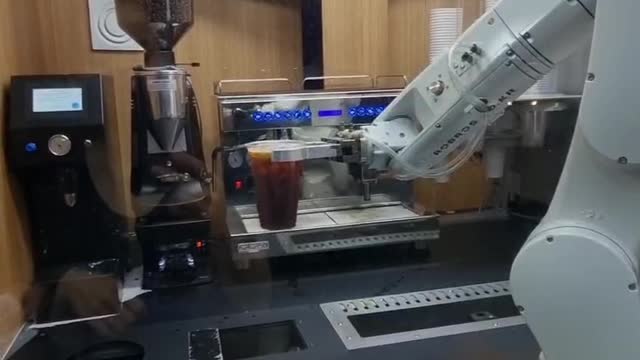 robot coffee shop