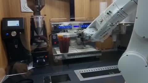 robot coffee shop