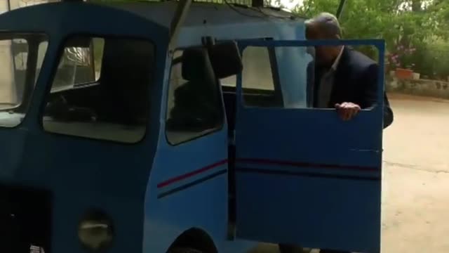 The first solar car in Syria