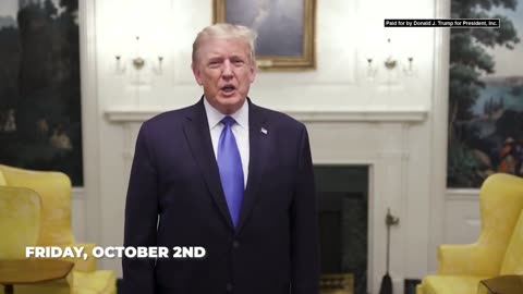 Thank you, for the tremendous support! _ President Trump on October 2nd, 2020