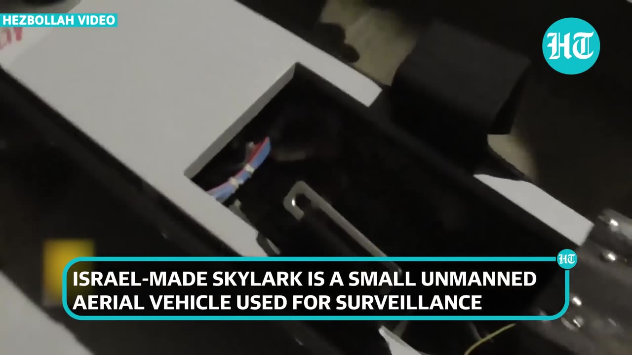 Hezbollah 'Takes Control' Of Israeli Spy Drone Skylark In 'Good Condition'