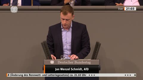 Jan Wenzel Schmidt Rede vom 28.04.2022 - Änderung des Rennwett- und Lotteriegesetzes