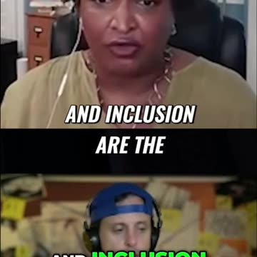 Stacey Abrams Admits That Kamala Harris Is A DEI Hire