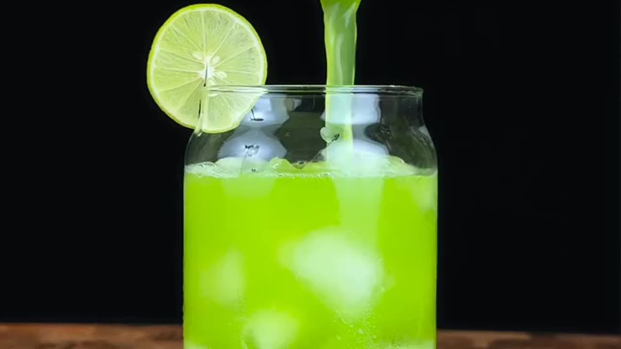 Cucumber Lemonade ASMR Cooking sound recipe 👍▶️😊