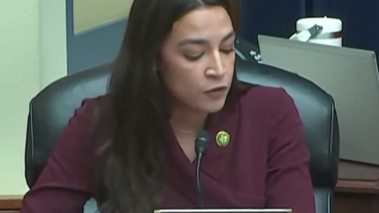 AOC Enters The Matrix, Grills Cheatle