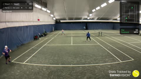 SwingVision Doubles 11/23/21
