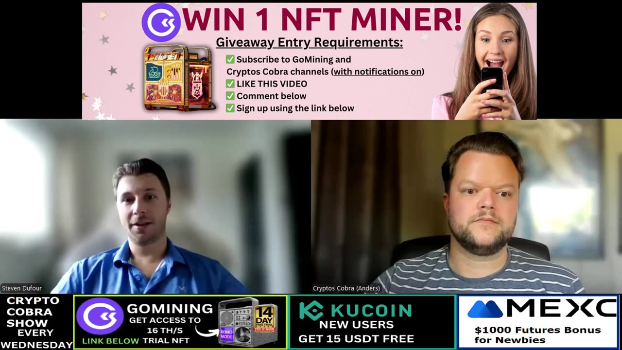 GoMining AMA: Mine Bitcoin with NFTs + GIVEAWAY WIN 1 GoMining NFT