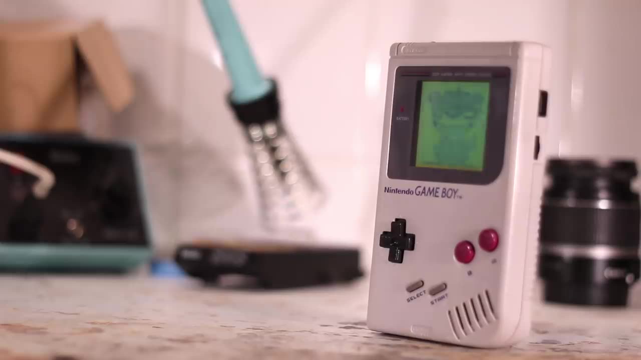 Restoring the original gameboy - Retroration project --- AF invention