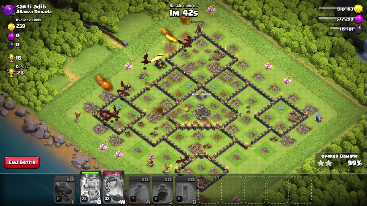 Day 95 of Clash of Clans. [#clashofclans, #coc, #day95]