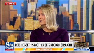 Pete Hegseth's mom talks about being threatened by the NY Times.