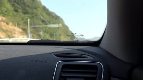 Various images of cars driving on the road 4