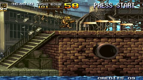 Metal Slug 5 Mission 04 #retrogaming #arcadegame #metalslug5 #nedeulers