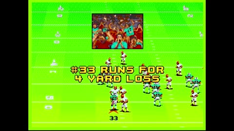 Madden92 (Sega Genesis) Cleveland vs Miami Part4