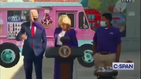 Biden Chase's Ice Cream Truck 😁