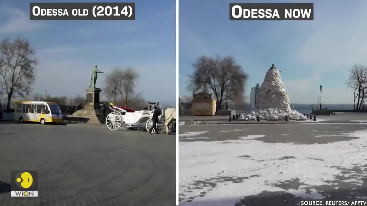 #Ukraine #UkraineCities #WIONOriginals Ukrainian cities: Before & after the