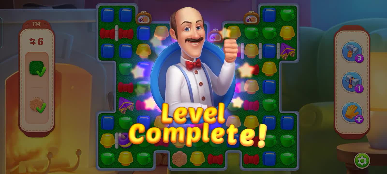 Level completed in candymatch 👌🥰😘👌😘😂🥰👌#challenge #shorts #shorts #puzzle #savethefish