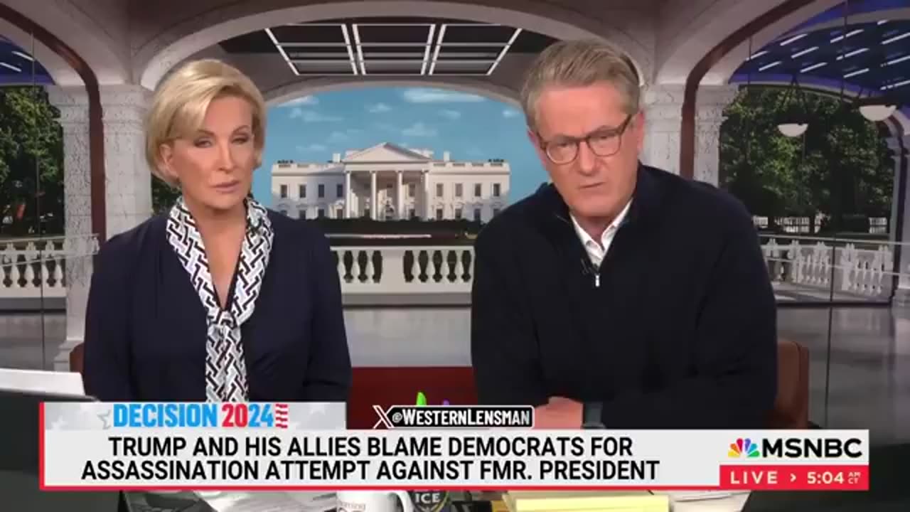 TDS Sufferer Joe Scarborough Says Trump Is “Preparing for Civil War”