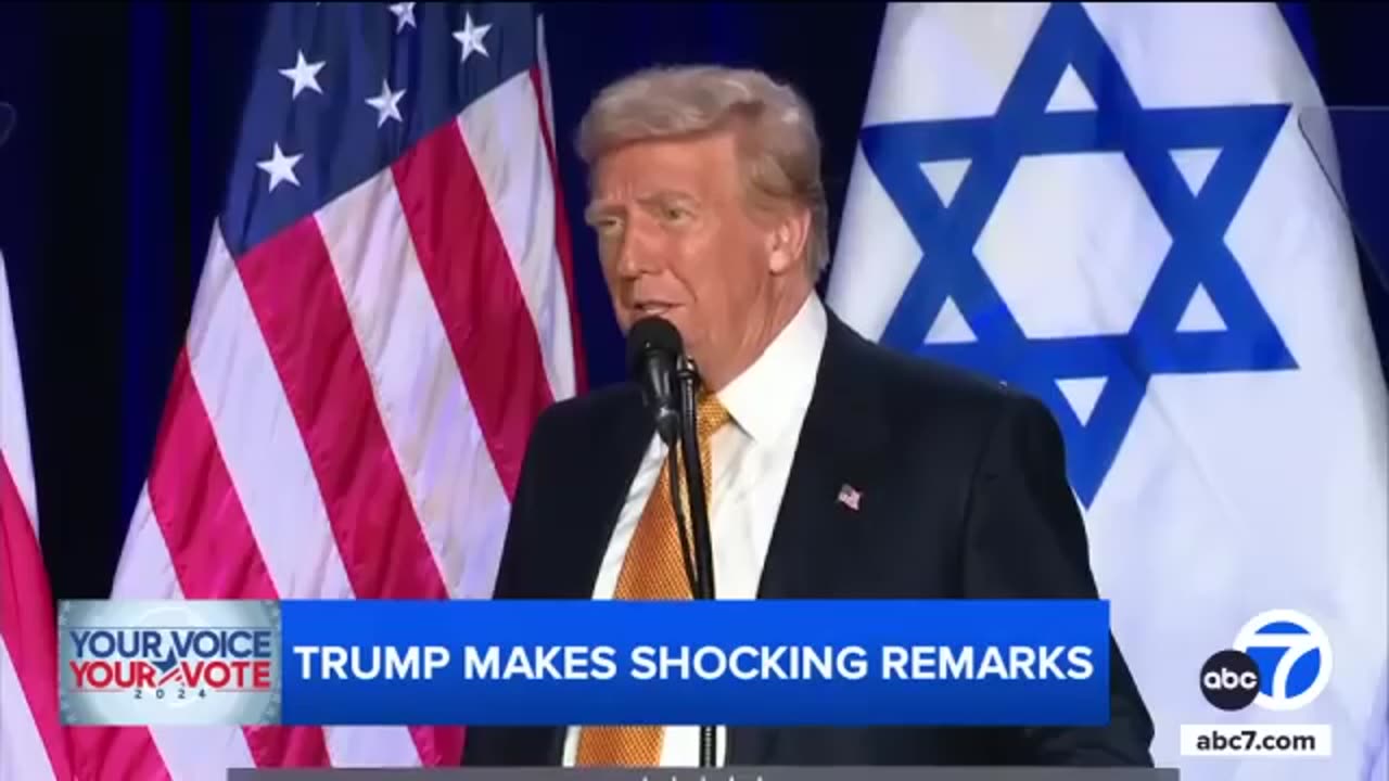 Trump suggests Jewish voters will be partly to blame if he loses election