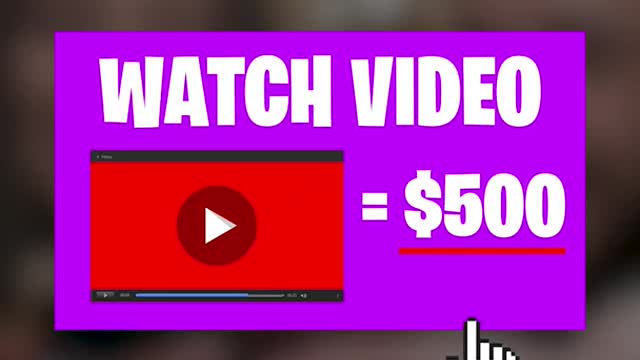 Earn $500 Watching Videos for FREE! #Shorts