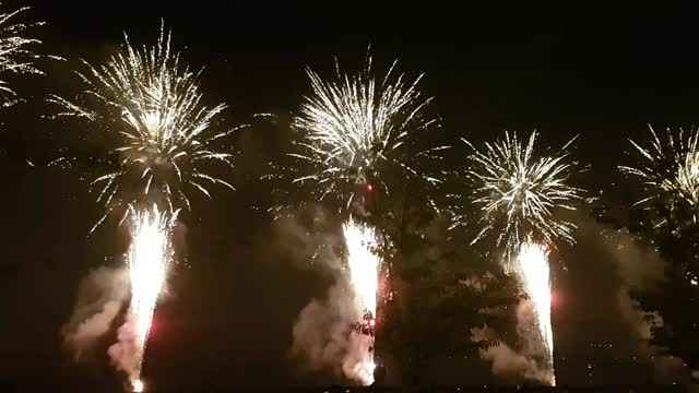 Korean firework display
