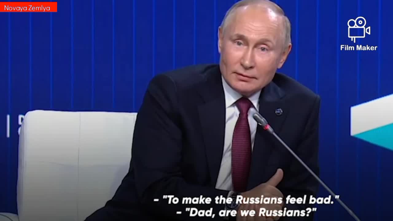 Dad why our home is so cold? Putin jokes on EU's sanctions