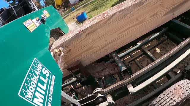 East Texas Sawmill DIY Trailer. Cutting Lap Siding Part 7