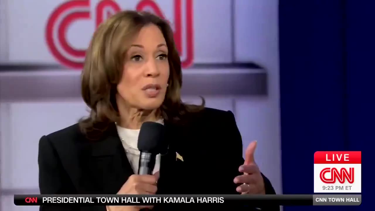 Anderson Cooper asks Kamala Harris why haven't these things been done the past 4 Years?