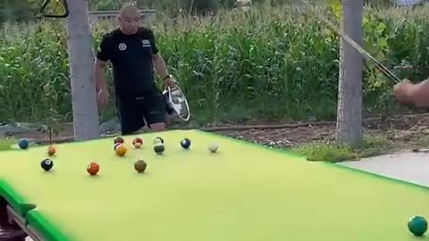 Funny video 1million views Billiards #fnuy ##