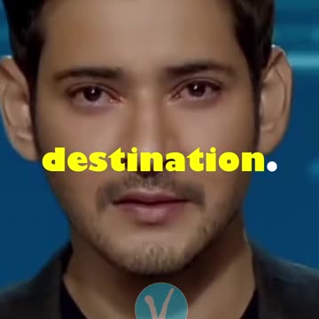 Success isn't a DESTINATION, Success is a JOURNEY | Mahesh Babu's Motivation #shorts