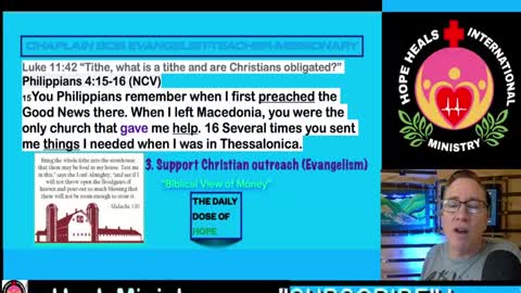 Luke 11:42 “Tithe, what is a tithe and are Christians obligated?”