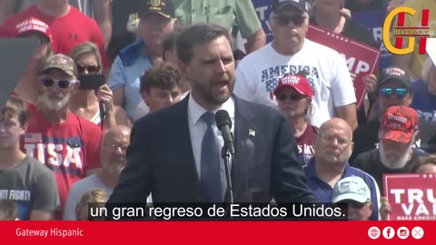 J.D. Vance, Rally en Michigan. - "Vamos a salvar el sueño Americano"