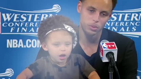 Stephen Curry's daughter