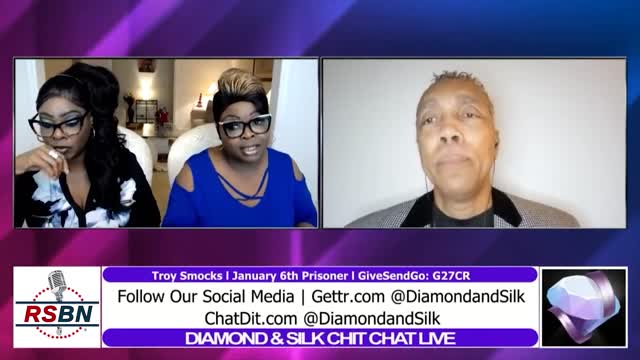 Diamond & Silk Chit Chat With Troy Smocks 2/22/22