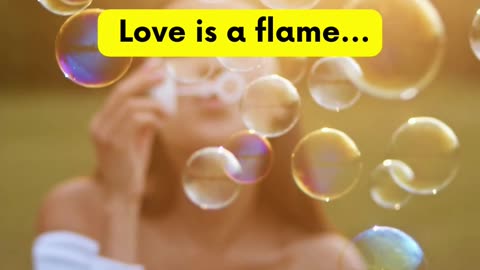 Love is a flame #PositiveEnergy #NoLimits #KeepGoing