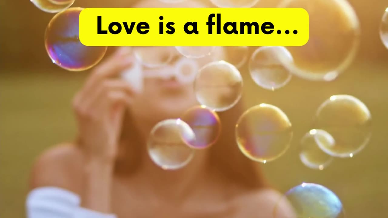 Love is a flame #PositiveEnergy #NoLimits #KeepGoing