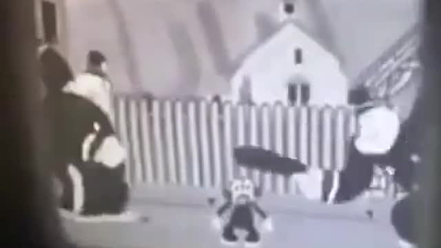 Vídeo de 1930. Parece ter sido feito, ano passado. "Quem tem ouvidos, ouça"