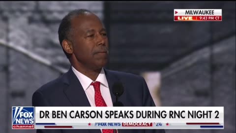 Ben Carson at RNC, great speech…