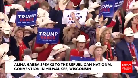 BREAKING NEWS Alina Habba Gets Choked Up Amidst Passionate Remarks Praising Trump At RNC