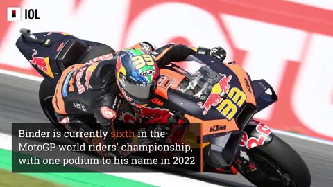 South African MotoGP rider Brad Binder