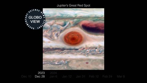 NASA’s Hubble Watches Jupiter’s Great Red Spot