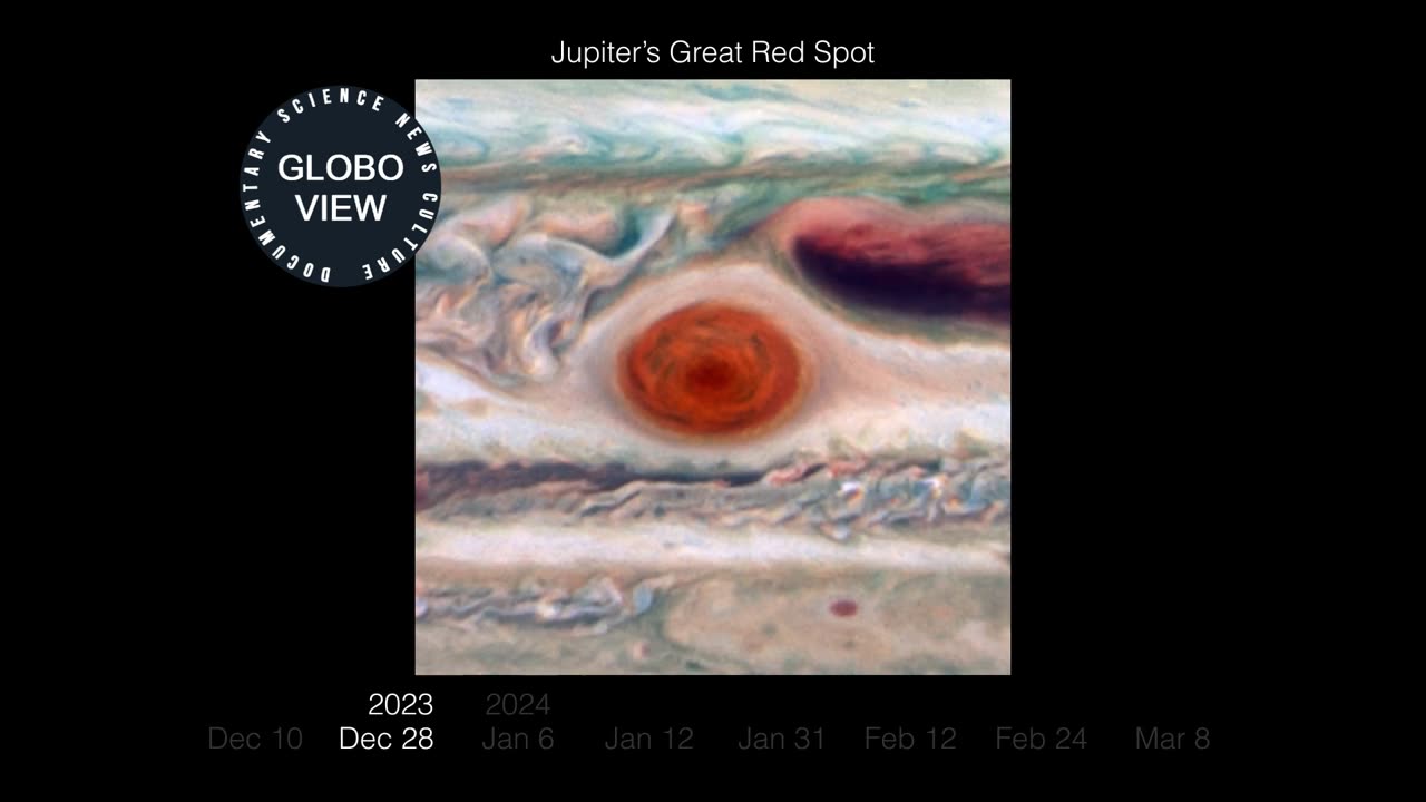 NASA’s Hubble Watches Jupiter’s Great Red Spot