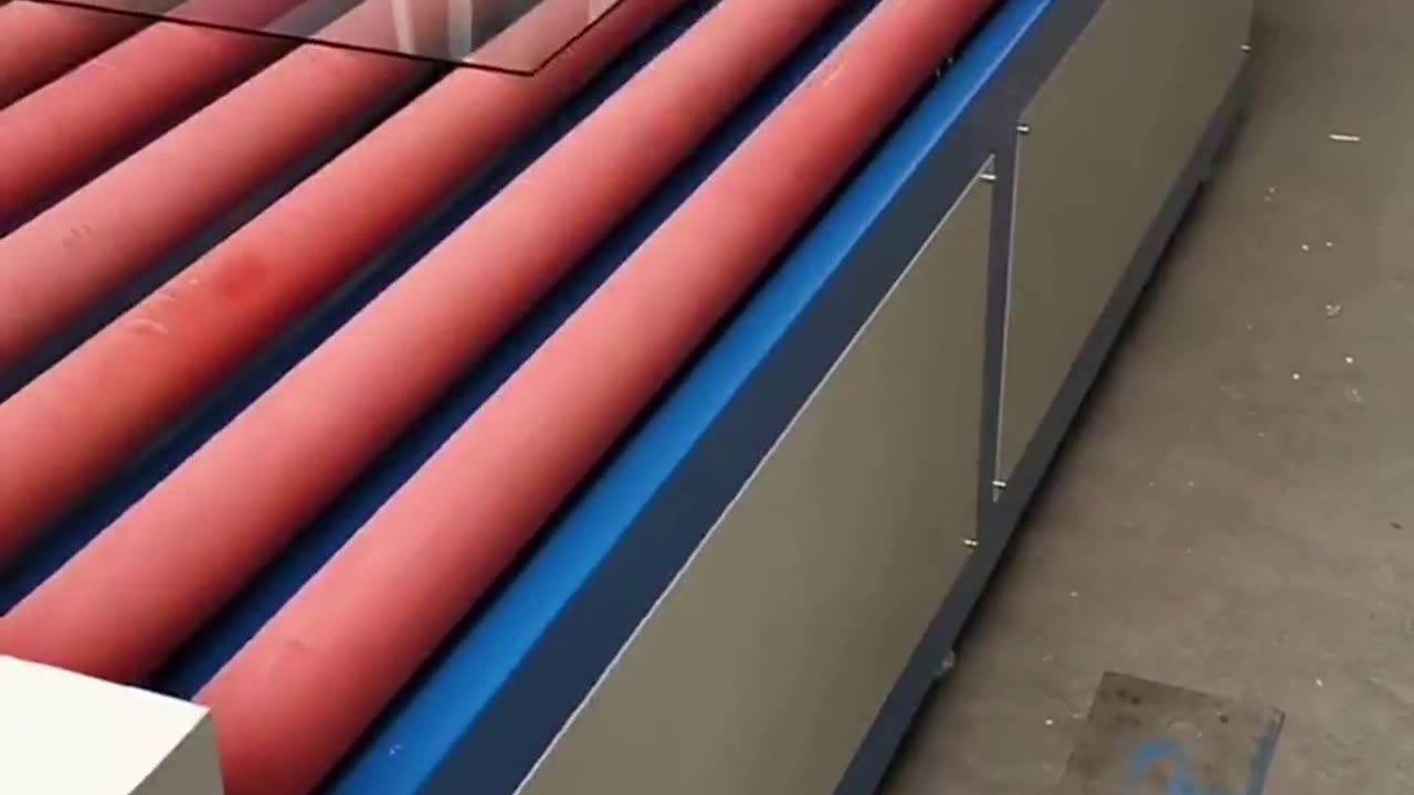 RY1500 Horizontal glass hot press machine #insulatingglass #windowglass