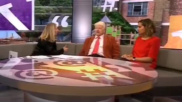 Johnsons Father went on TV& called the British public thick.