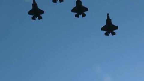 Thank you to the @usairforce for the incredible flyover! ✈️🇺🇸 #SaluteToService #WeAreTheKrewe
