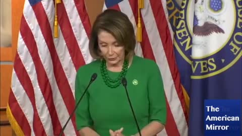 Nancy Pelosi refers to "President Butch"