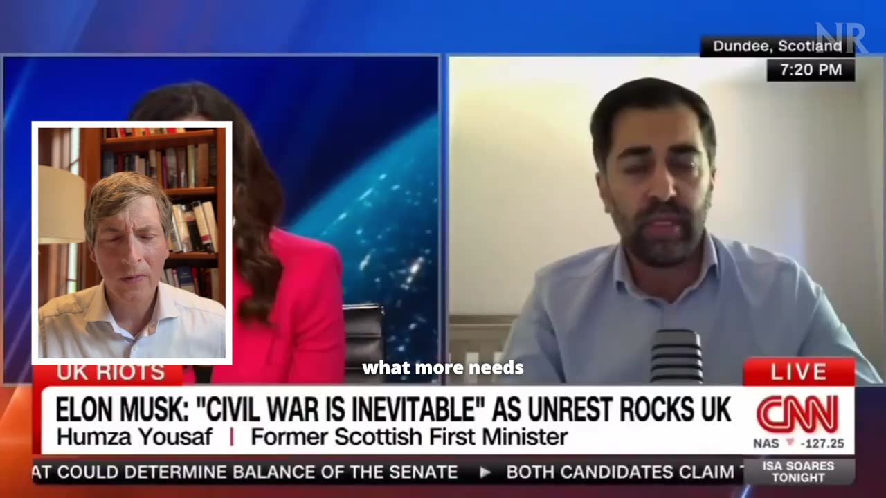 Scottish Politician Coping It Out On CNN About Elon Musk