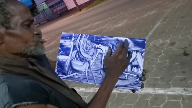 amazing and fast street artist